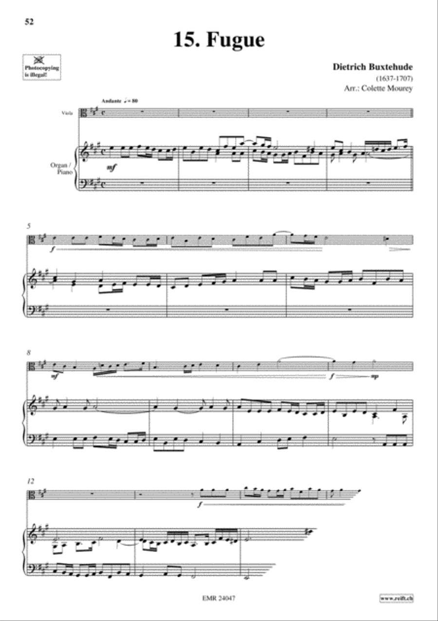 40 Greatest Baroque Hits Volume 1 Viola scores gallery preview page 17