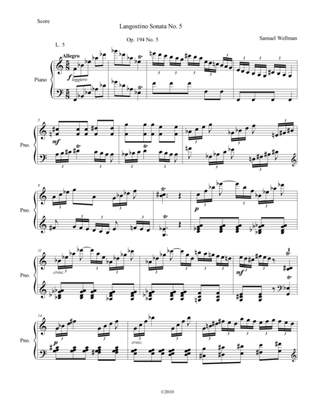 Langostino Sonata No. 5