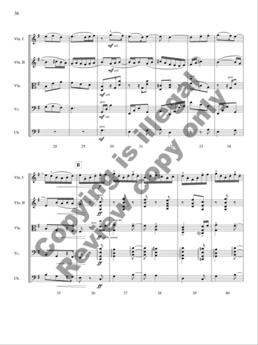 Charterhouse Suite Charterhouse Suite String Orchestra scores gallery preview page 18