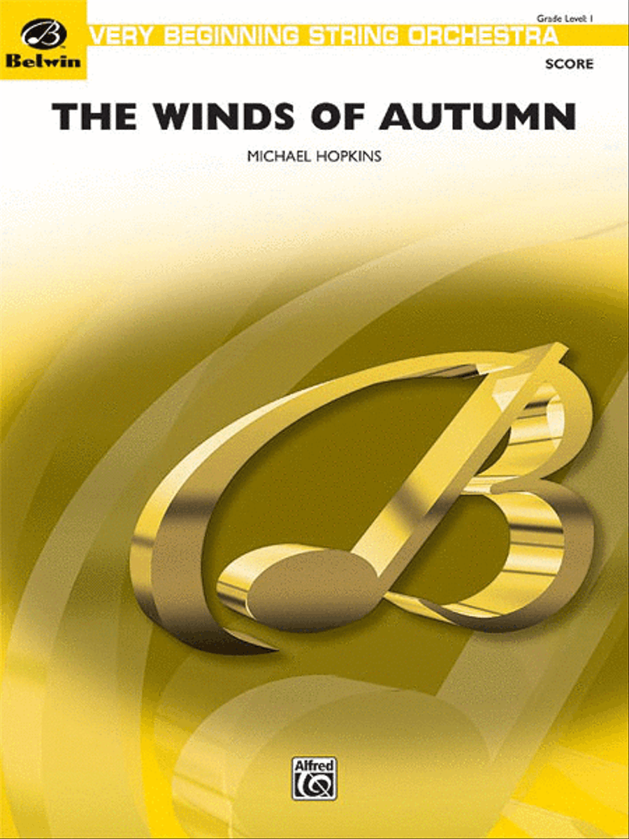 The Winds of Autumn String Orchestra scores gallery preview page 1