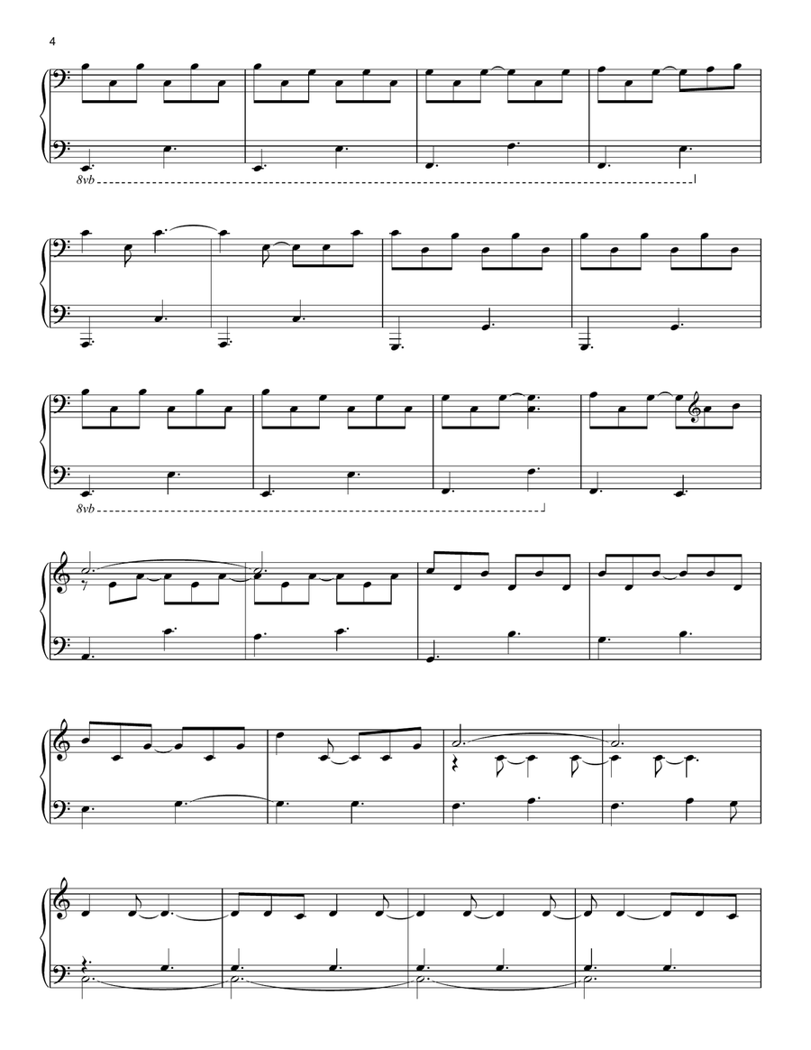 Solace Solace Piano Solo scores gallery preview page 4