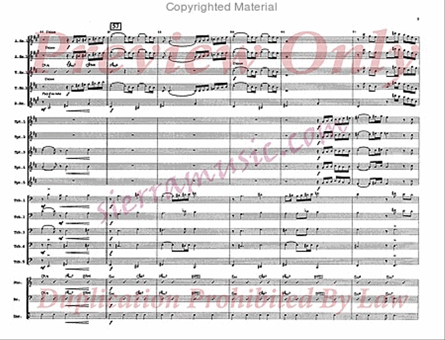 My One And Only Love Jazz Ensemble scores gallery preview page 10