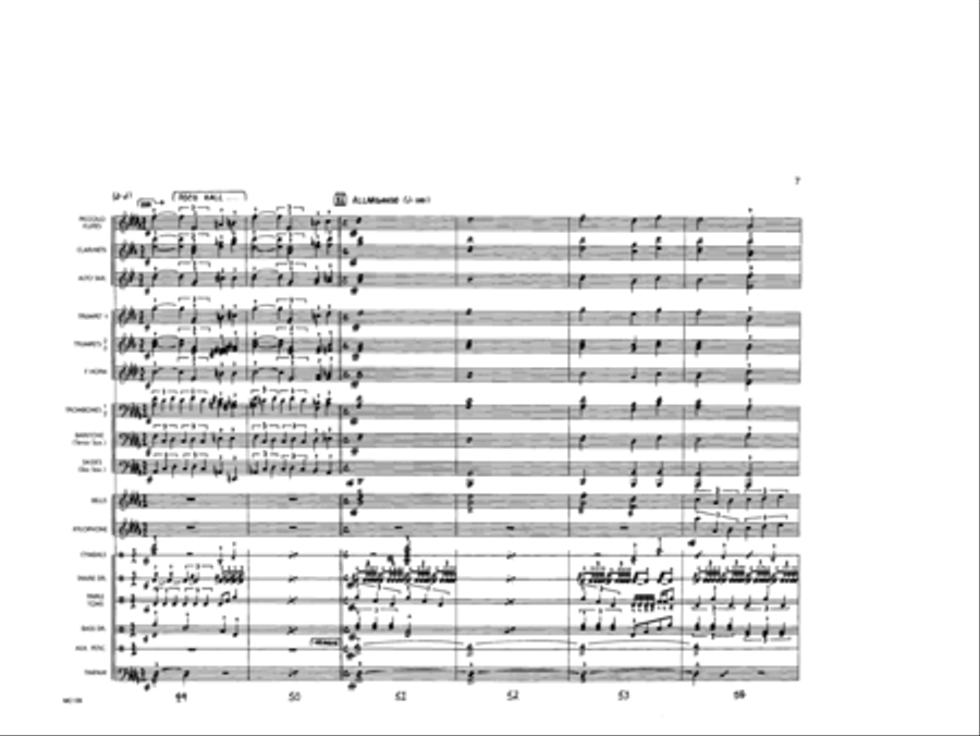 Classical Showcase Marching Band scores gallery preview page 8