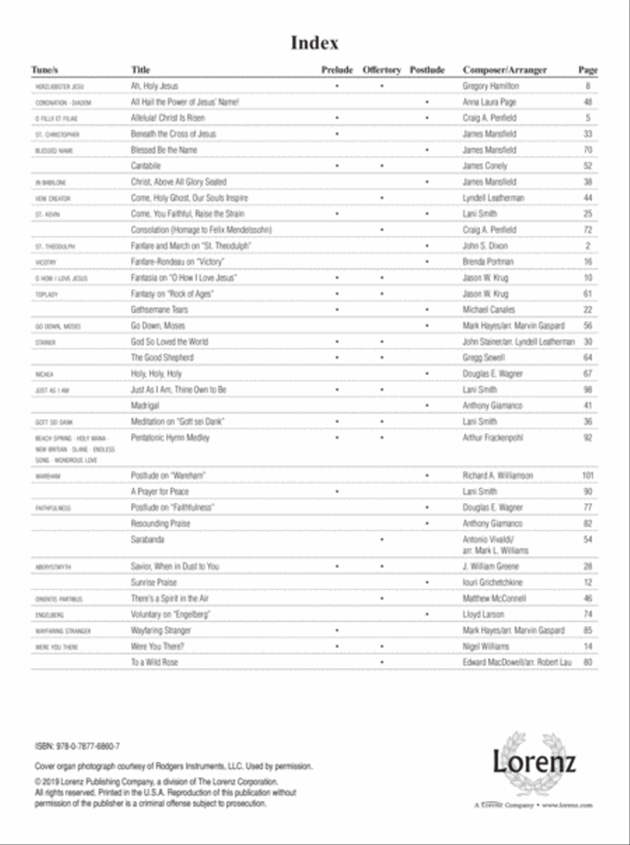 Easy Organ Library, Vol 67 Organ Solo scores gallery preview page 2