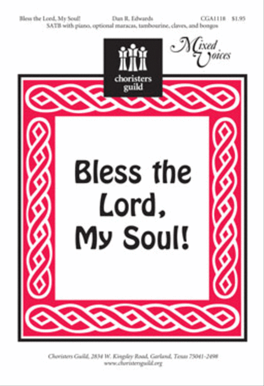 Bless the Lord, My Soul Bless the Lord, My Soul 4-Part scores gallery preview page 1