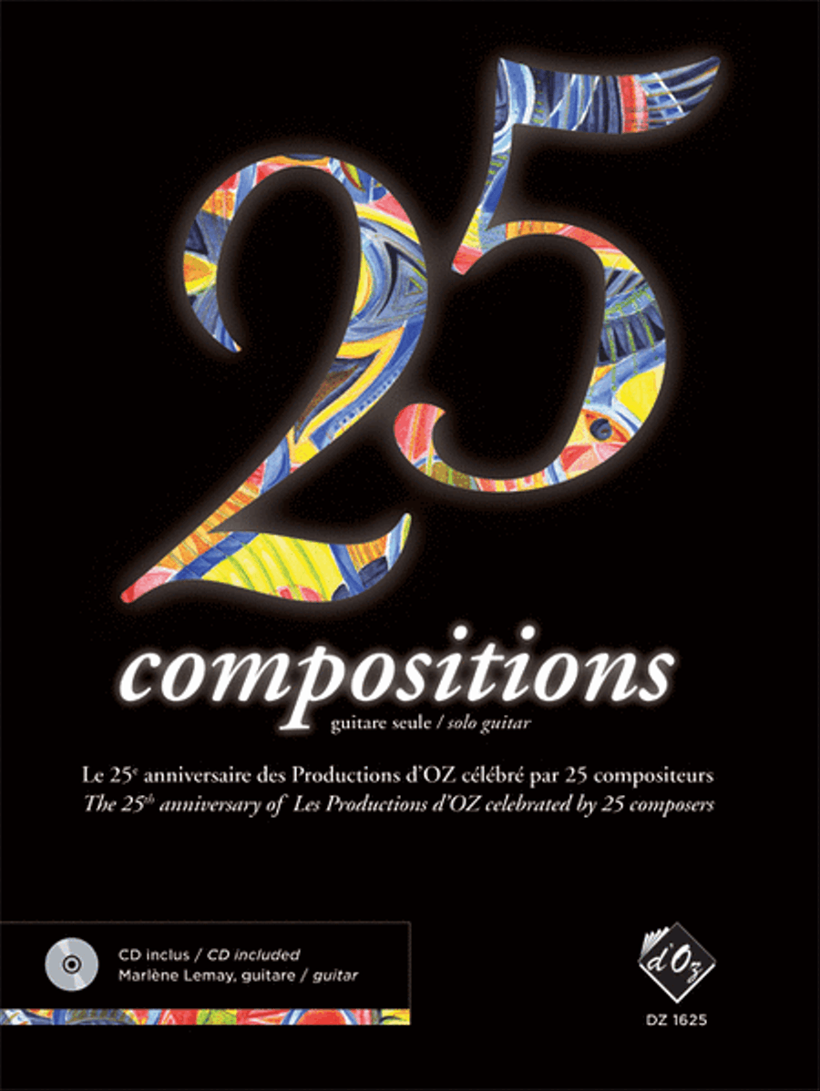 Édition 25e anniversaire, 25 comp. (CD inclus) Classical Guitar scores gallery preview page 1