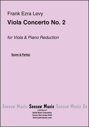 Book cover for Viola Concerto No. 2 (reduction)