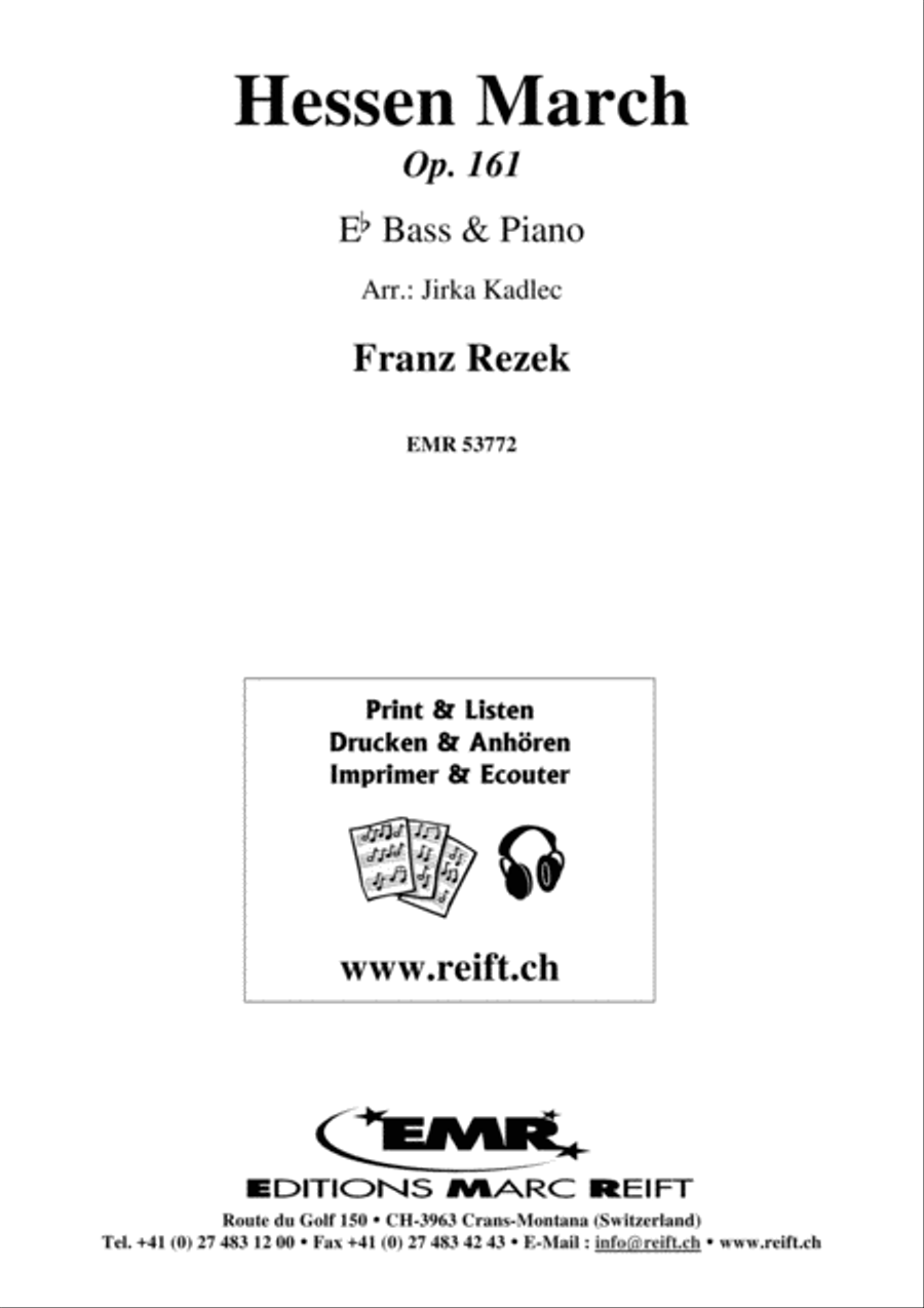 Hessen March Piano Accompaniment scores gallery preview page 1
