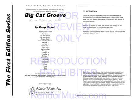 Big Cat Groove (Full Score)