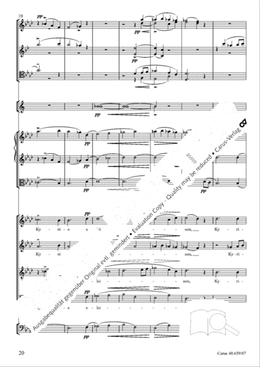 Mass in A flat major (Messe in As) image number null