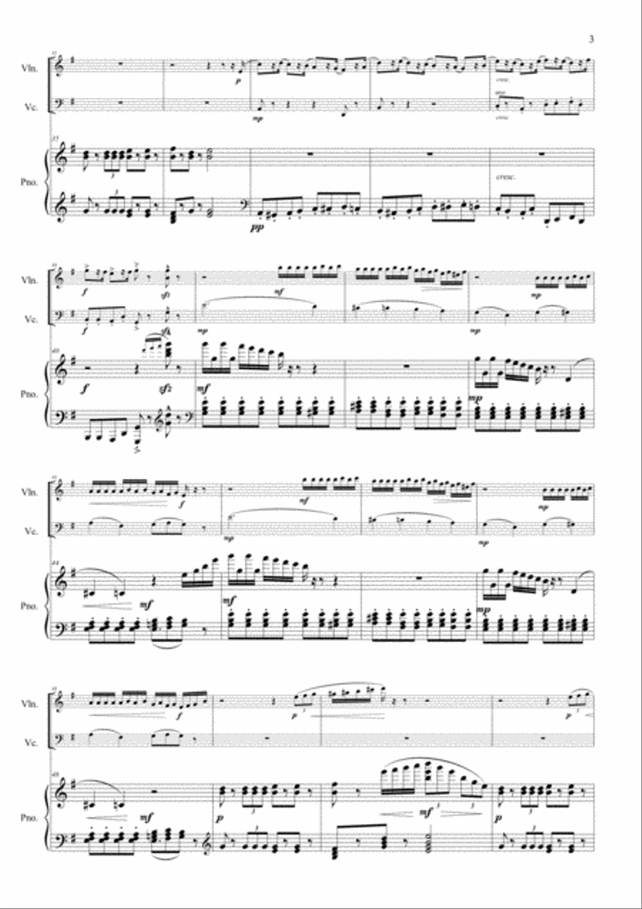 Tchaikovsky - Four movements from 