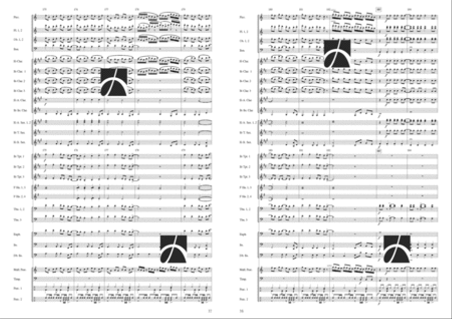 Tanz der Vampire Concert Band scores gallery preview page 17