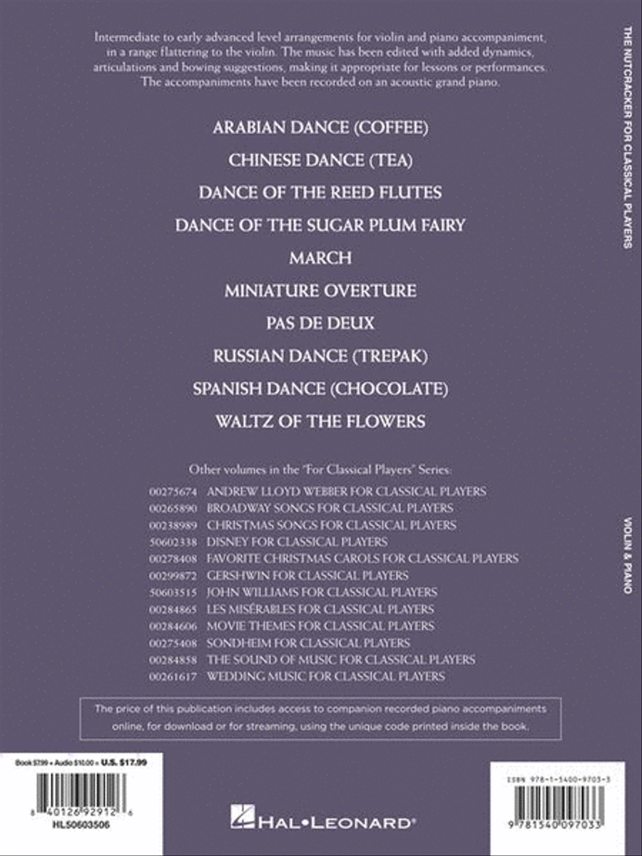 The Nutcracker for Classical Players Violin Solo scores gallery preview page 7