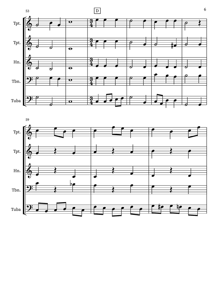 Great God of Wonders Small Ensemble scores gallery preview page 6