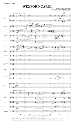 Wexford Carol (from A Symphony Of Carols) - Score