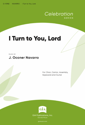 Book cover for I Turn to You, Lord - Guitar edition