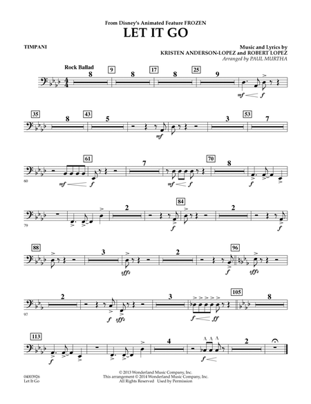 Let It Go - Timpani