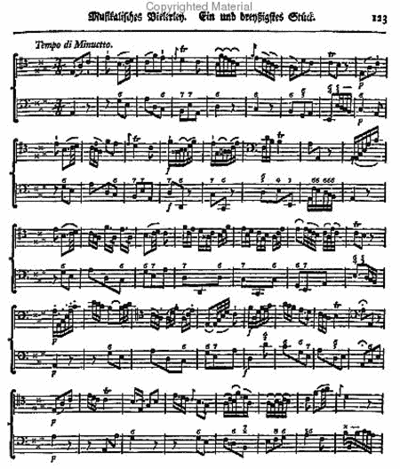 Sonata for cello and continuo - 1770