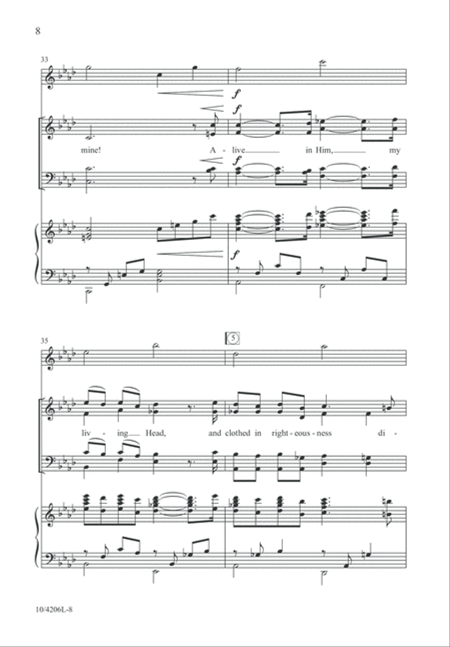How Can It Be? 4-Part scores gallery preview page 9