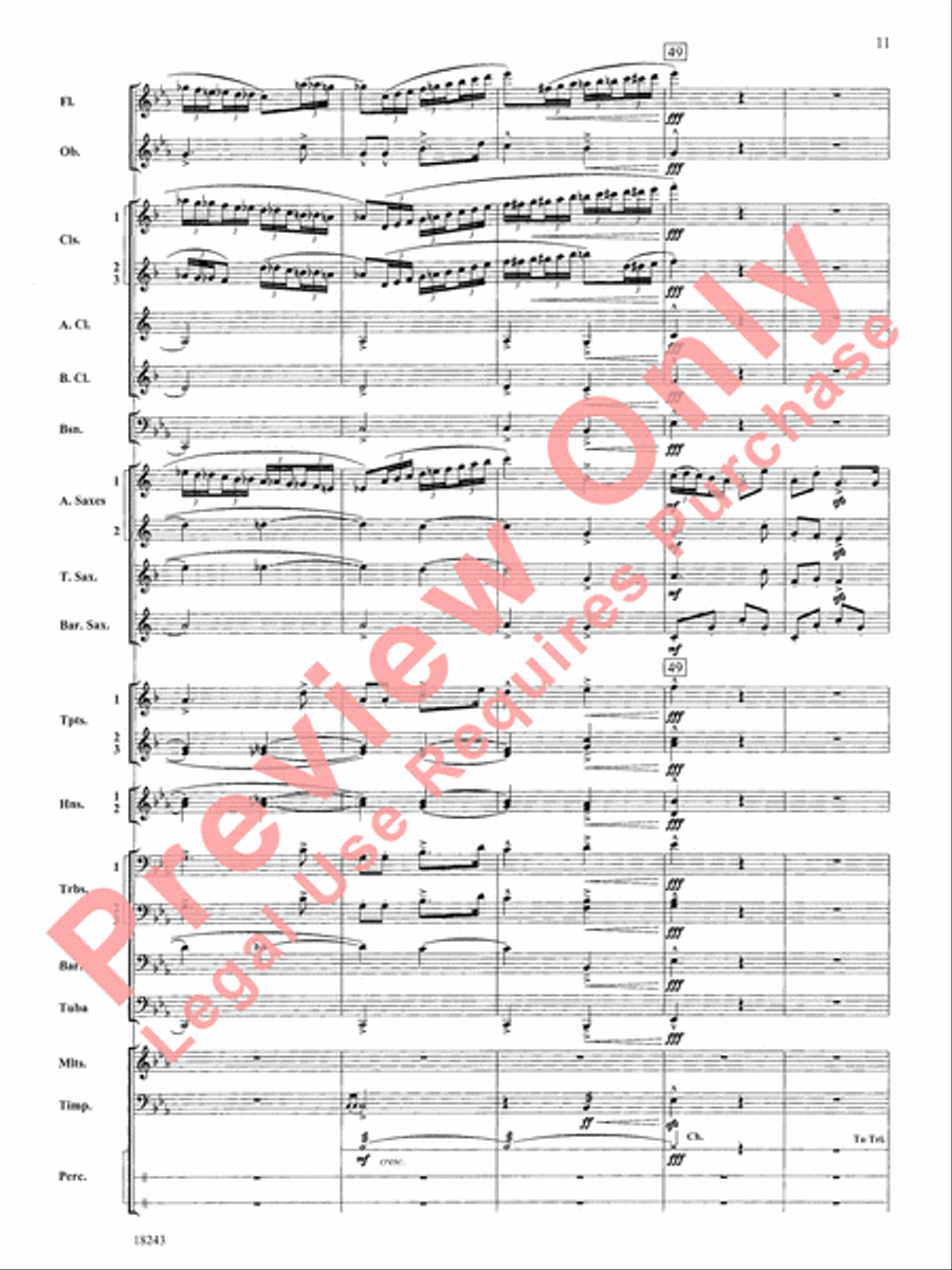 A Longford Legend A Longford Legend Concert Band scores gallery preview page 12