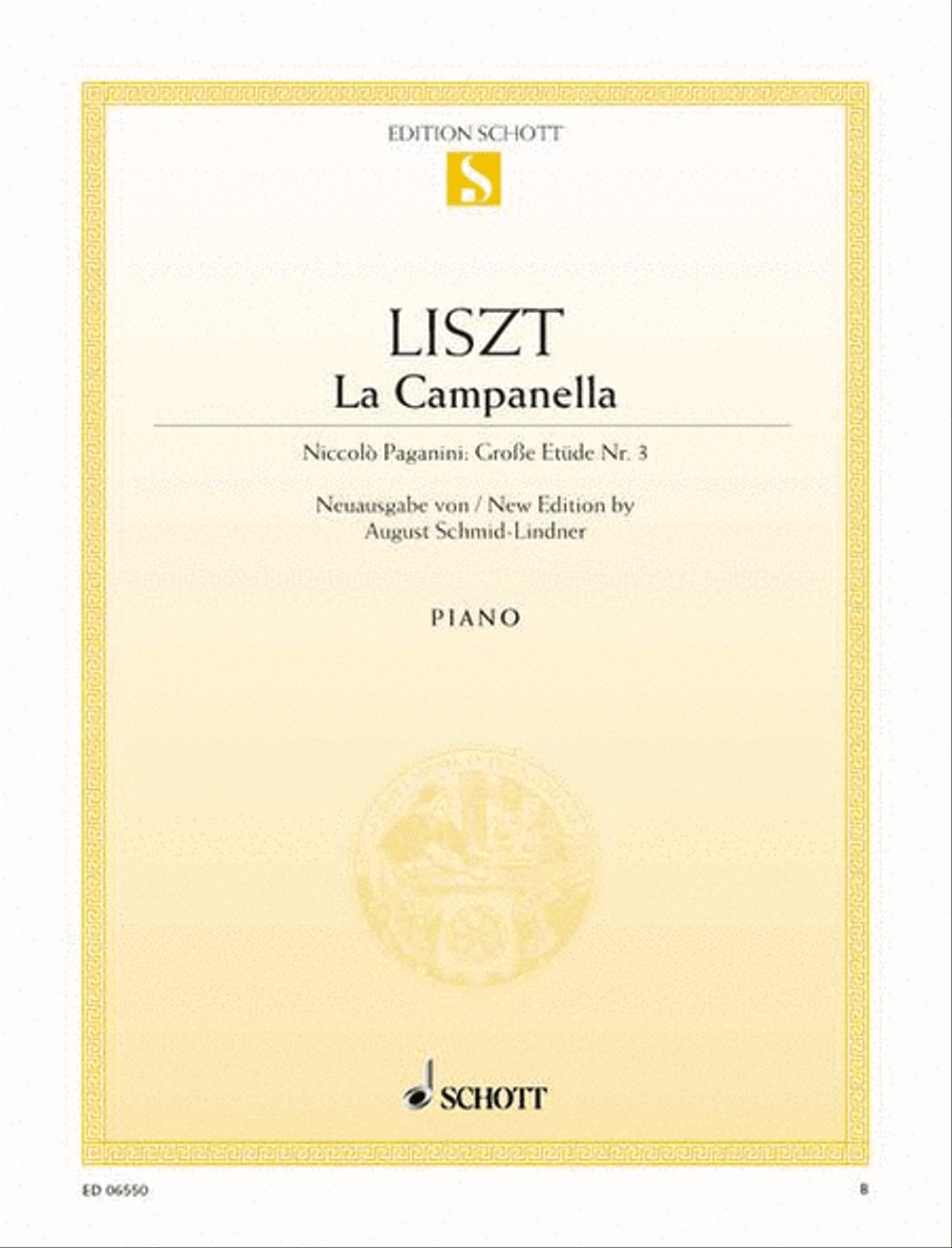 La Campanella Piano Solo scores gallery preview page 1