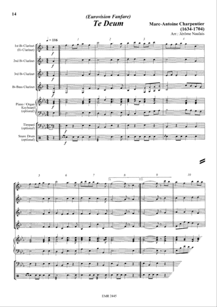 Album Volume 5 Clarinet scores gallery preview page 7