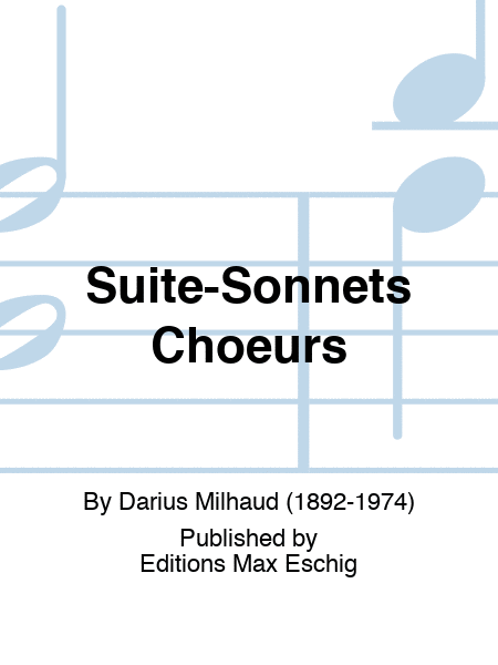 Suite-Sonnets Choeurs