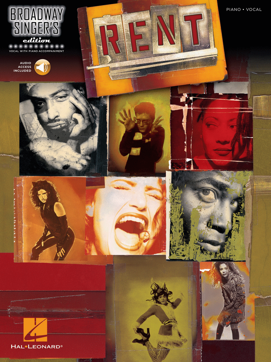 Rent Rent Piano, Vocal scores gallery preview page 1