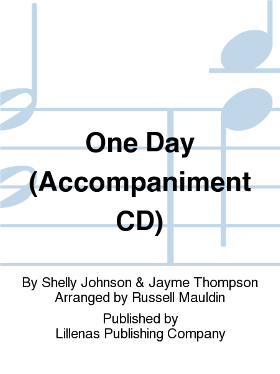 One Day (Accompaniment CD)