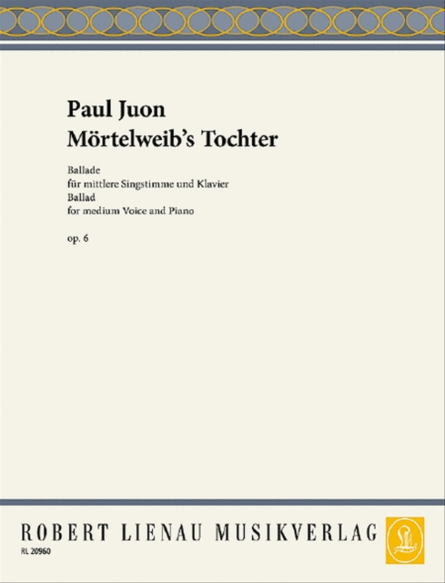 Mörtelweibs Tochter Medium Voice scores gallery preview page 1