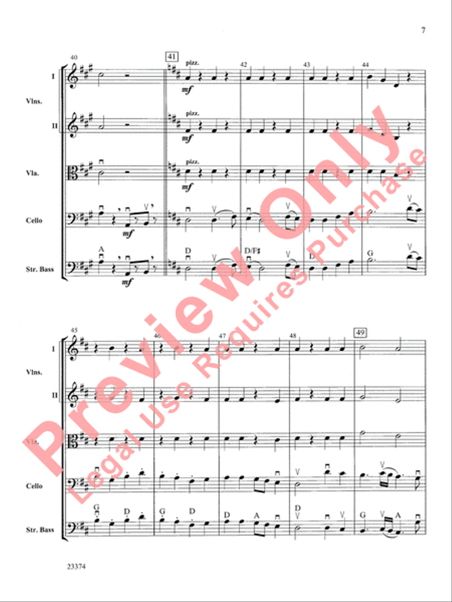 Red Lodge Reel String Orchestra scores gallery preview page 8