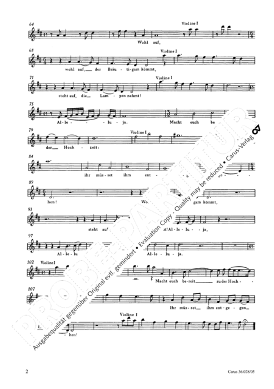 Wake, o wake and hear the voices 3-Part scores gallery preview page 3