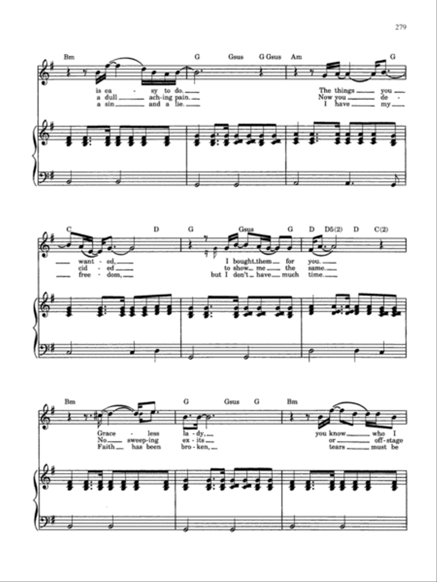 Wild Horses Wild Horses Piano, Vocal, Guitar scores gallery preview page 2