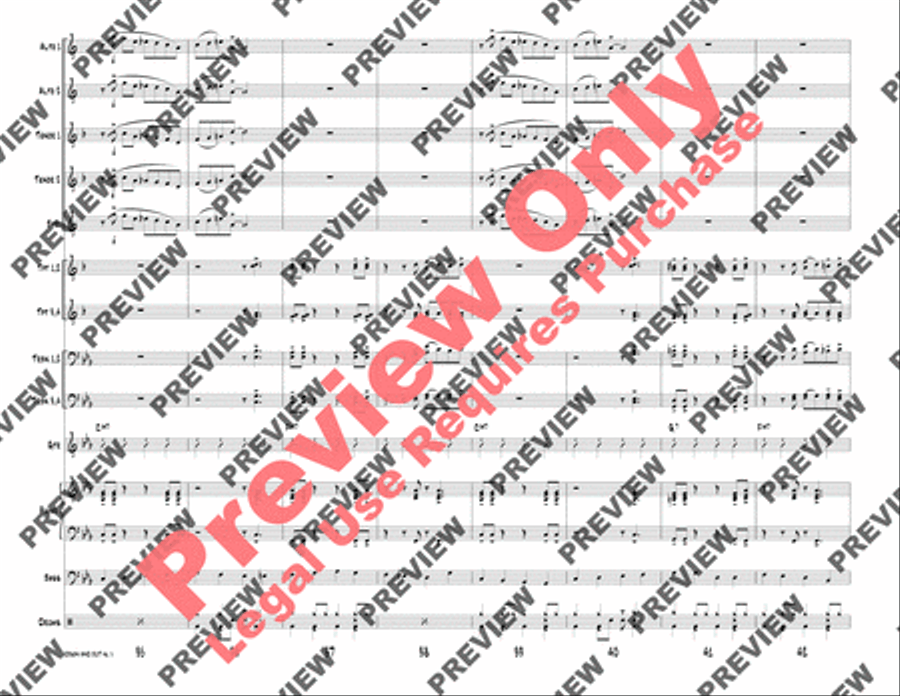 Down and Out Down and Out Jazz Ensemble scores gallery preview page 10