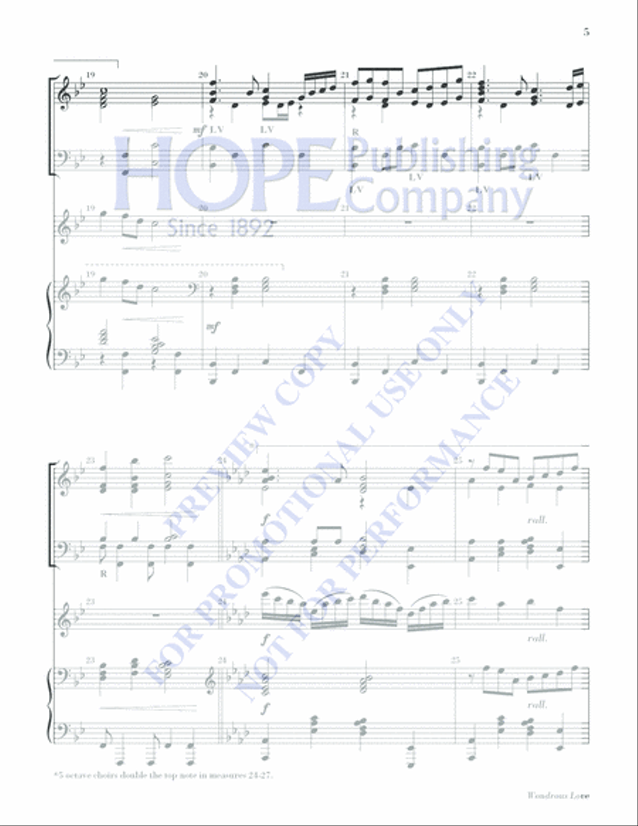 Wondrous Love Is This Wondrous Love Is This Handbell Choir scores gallery preview page 5