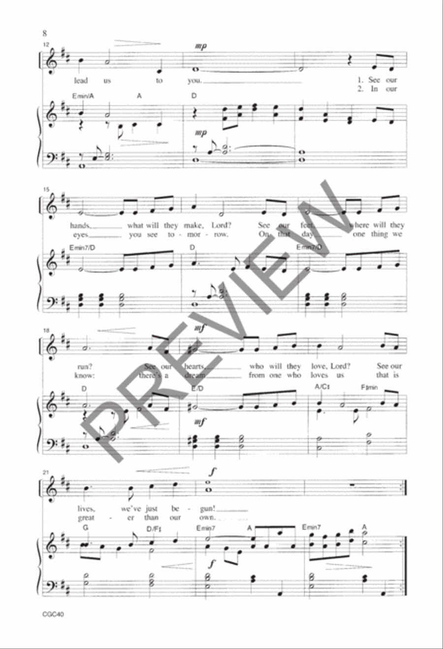 The Tale of the Three Trees Preview Kit (Score & CD) CD scores gallery preview page 9