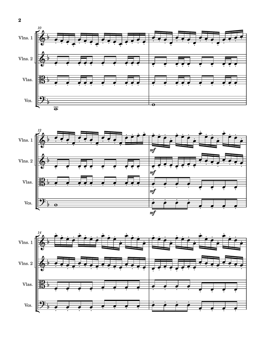 Archangel - Trailer String Quartet scores gallery preview page 2