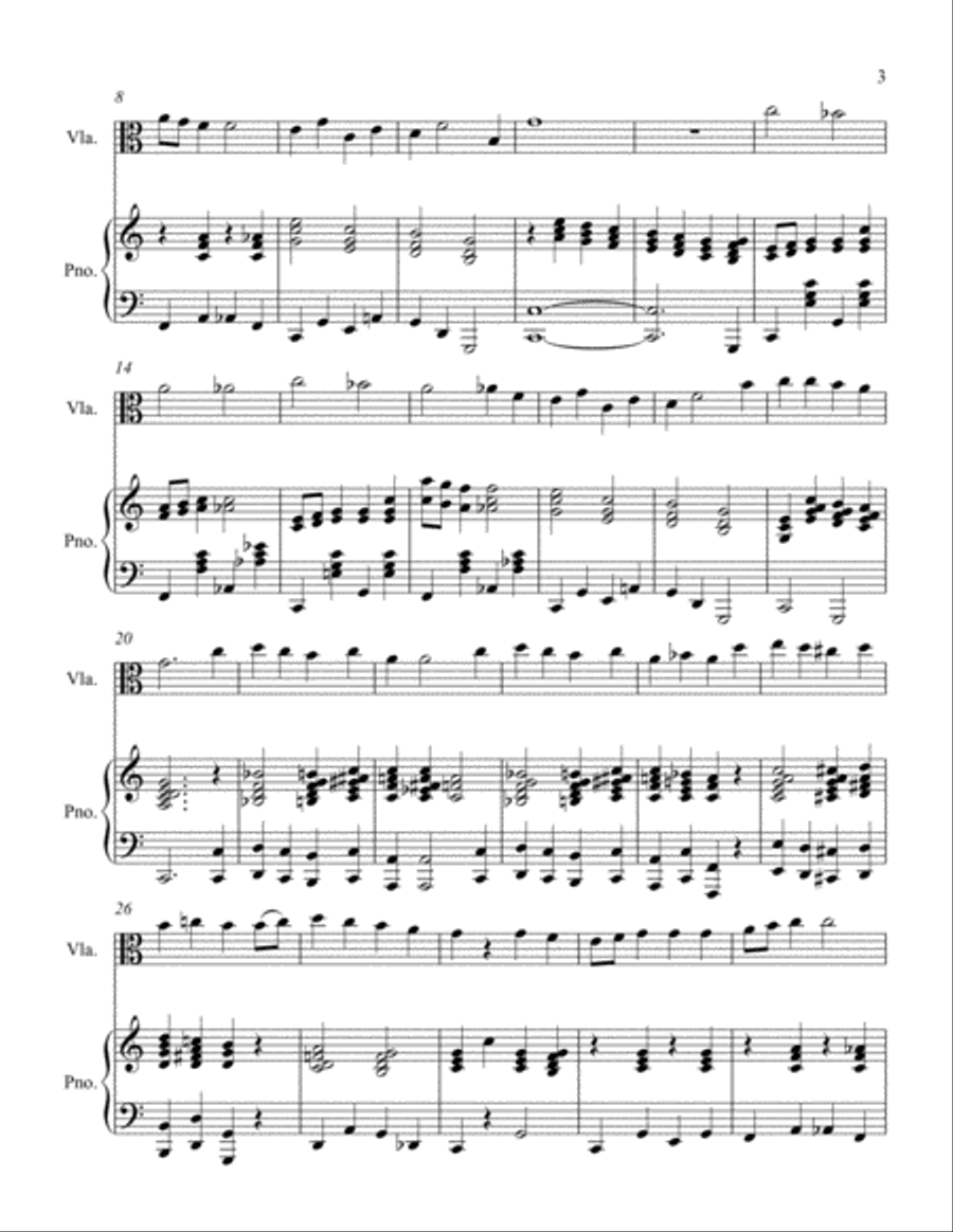 Santa Claus Is Comin' To Town Viola scores gallery preview page 3