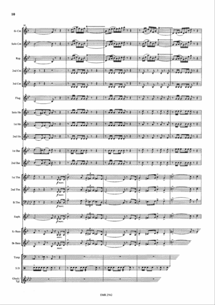 The Bridge On The River Kwai Brass Band scores gallery preview page 11
