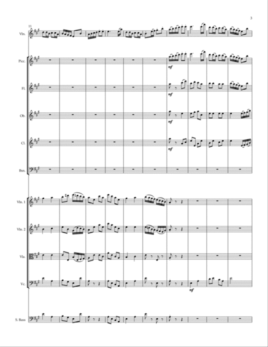 Hummingbird Hummingbird Chamber Orchestra scores gallery preview page 3