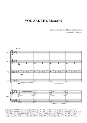 Book cover for You Are The Reason