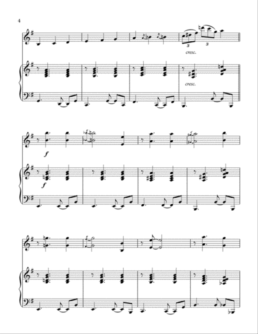 My Favorite Things Violin Solo scores gallery preview page 5