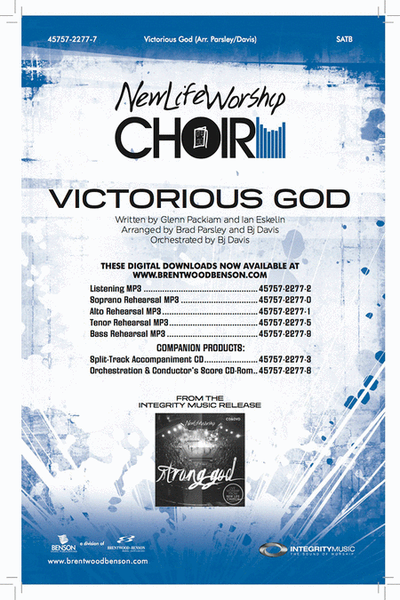 Victorious God Split Track Accompaniment Cd (New Life Anthem Series)