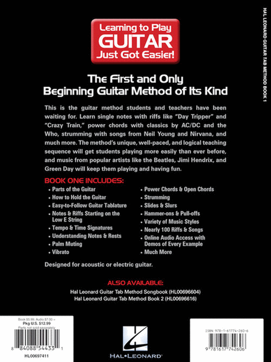 Hal Leonard Guitar Tab Method image number null