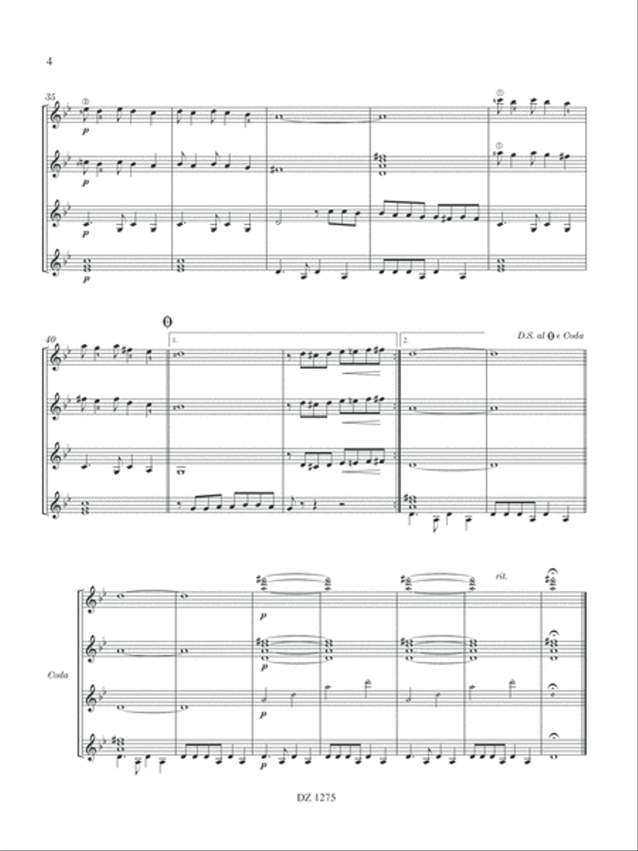 Misirlou Guitar Ensemble scores gallery preview page 4