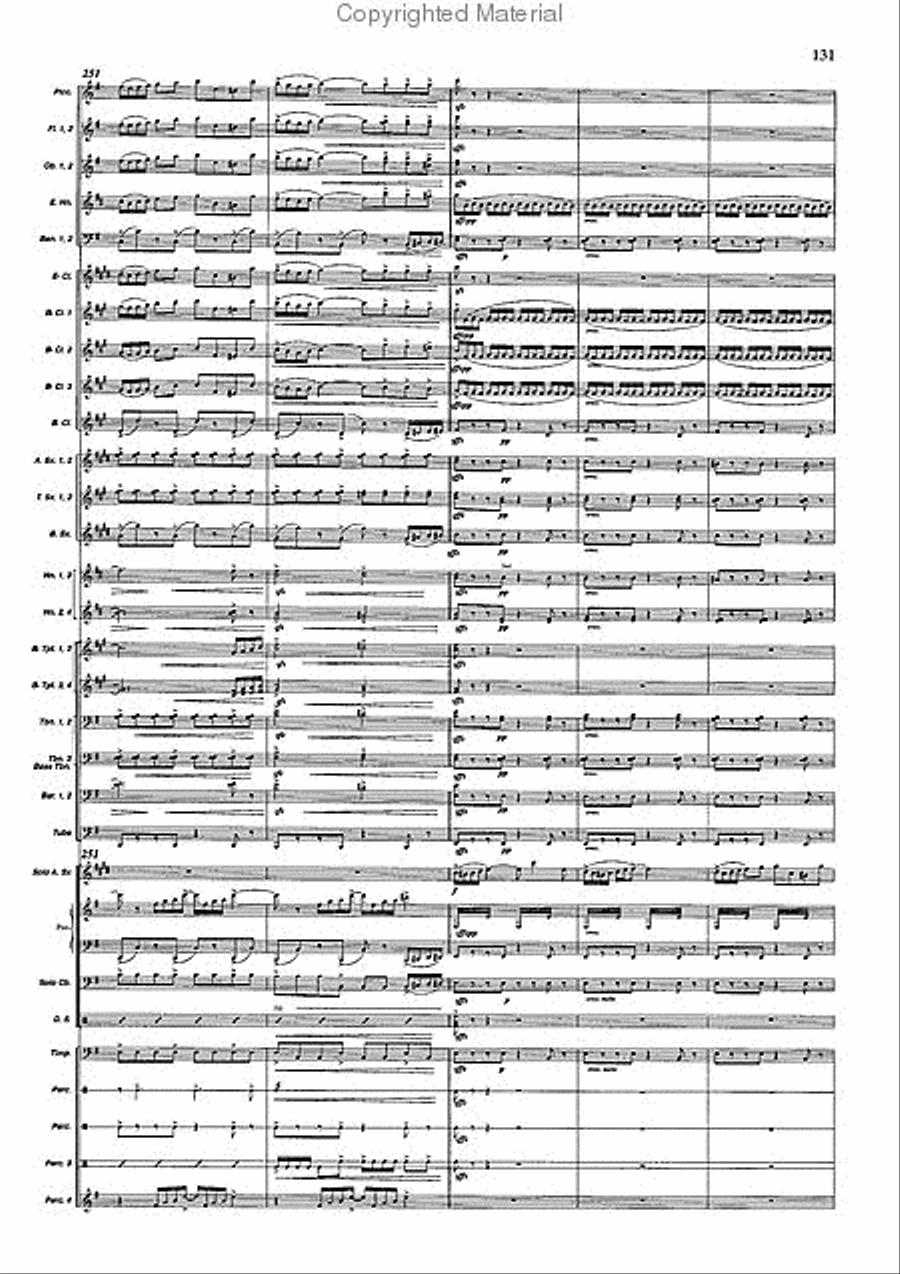 Concertango Concert Band scores gallery preview page 132