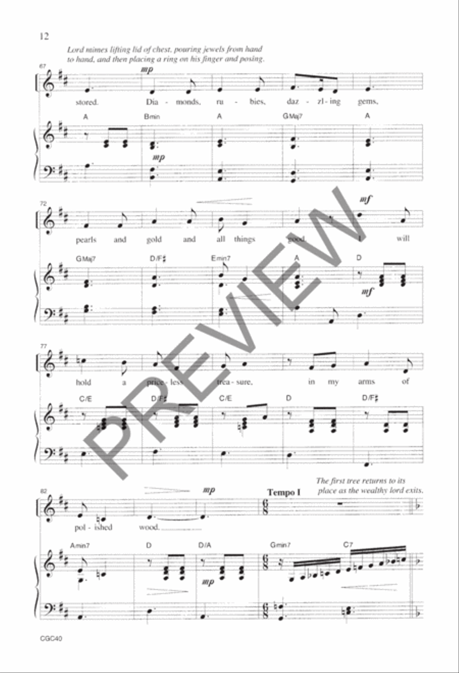 The Tale of the Three Trees Preview Kit (Score & CD) CD scores gallery preview page 12