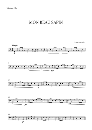 Mon Beau Sapin for Cello