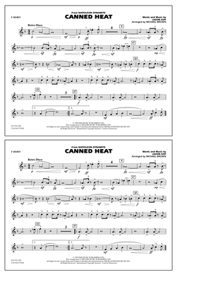 Canned Heat (from Napoleon Dynamite) (arr. Michael Brown) - F Horn