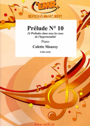 Book cover for Prelude No. 10